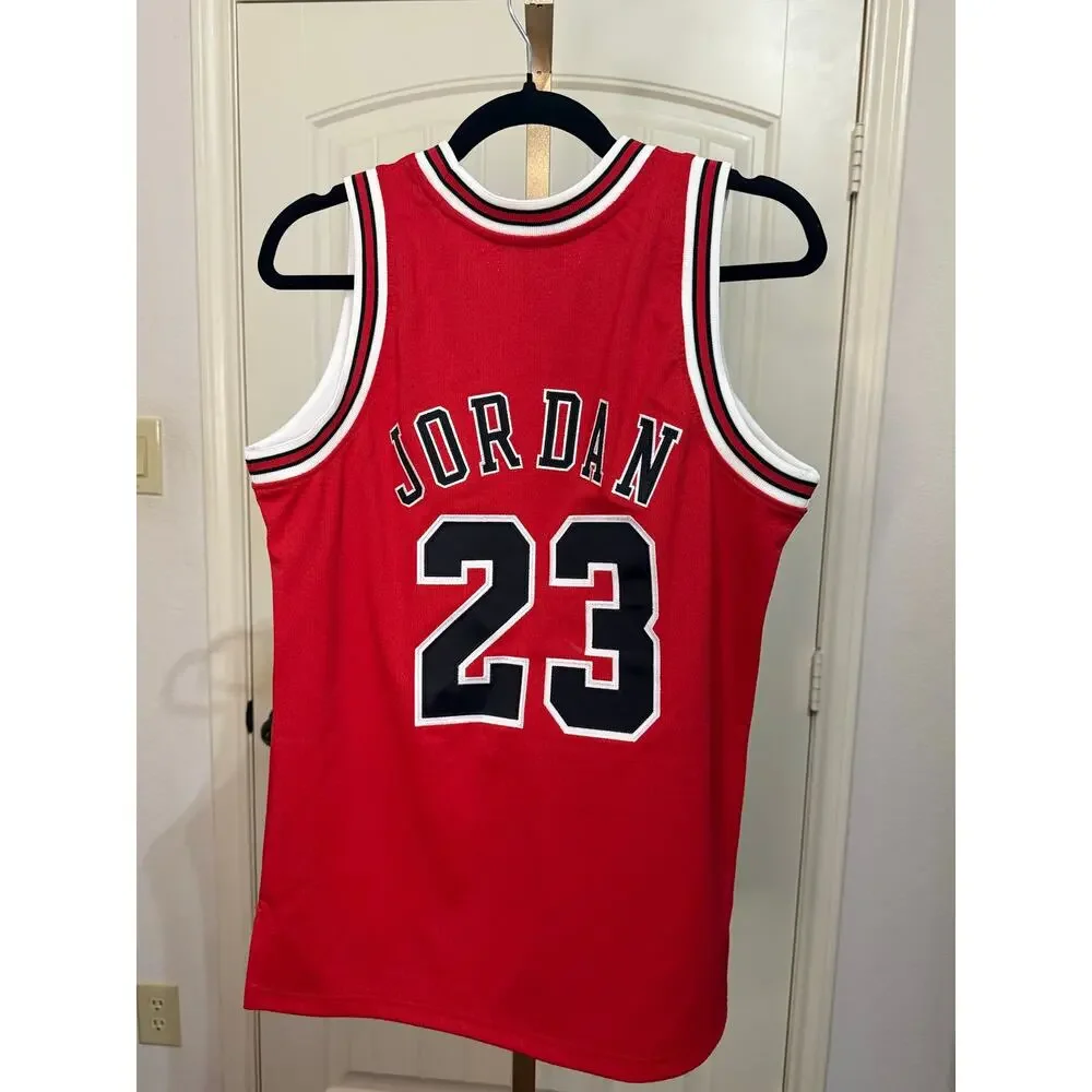 Jordan Bulls Mitchell & Ness Jersey Youth L
